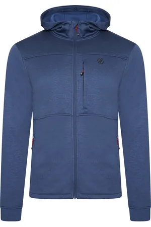 Dare 2B Heren Out Calling Marl Full Zip Fleece Jas (Maanlicht Denim)