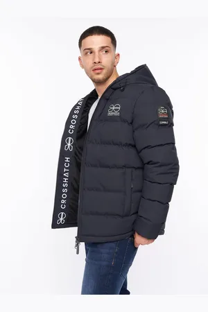 Crosshatch Heren Pitsburg Jacket (Marine)