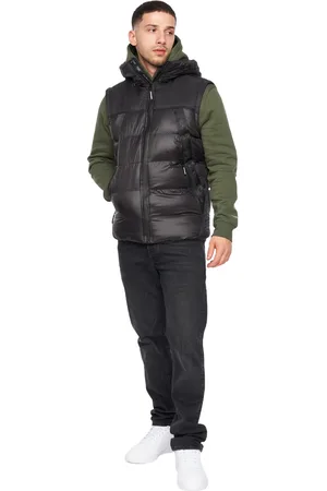 Crosshatch Heren Craystore Hooded Gilet