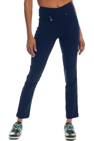 Island Green Dames/Dames Quick Dry Stretch Broek (Donkere marine)