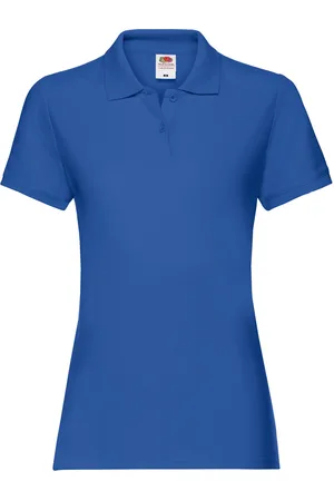 Fruit Of The Loom Dames/dames Premium Poloshirt (Koningsblauw)