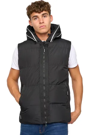 Crosshatch Heren Sandbox Hooded Gilet