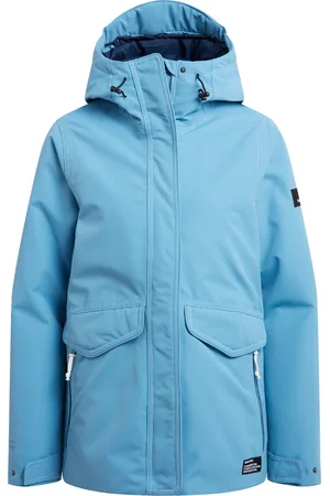Craghoppers Dames/Dames Sally CO2 Renu waterdichte jas (Licht Denim)