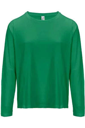 Sols Dames/Dames Monarch T-shirt met lange mouwen (Kelly )