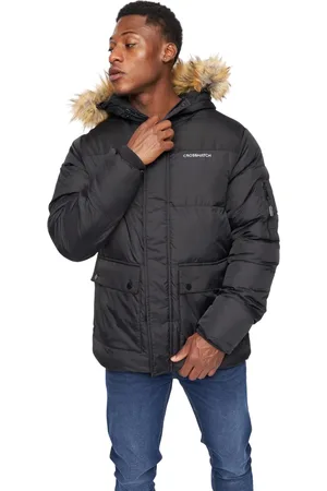 Crosshatch Heren Bentlays Hooded Jacket