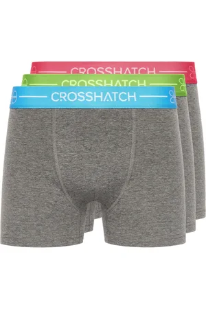 Crosshatch Heren Astral Bright Marl Boxershorts (Set van 3)