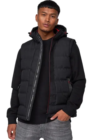 Crosshatch Heren Kampnew Gilet met reliëf
