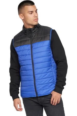 Crosshatch Heren Presnell Hoog Hals Gilet