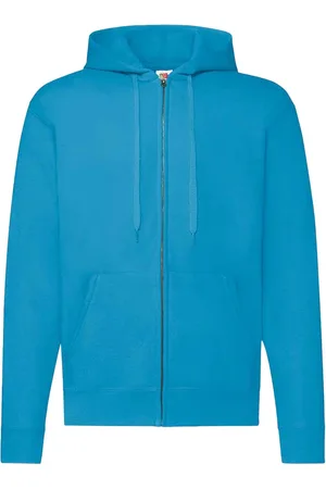 Fruit Of The Loom Unisex Volwassen Klassieker Hoodie (Azuurblauw)