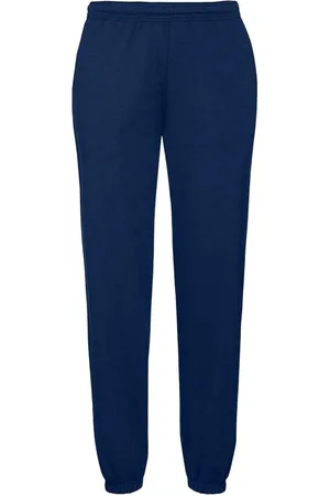 Fruit Of The Loom Fruit Of Loom Heren Klassieke 80/20 Elastische Joggingbroek (Marine)