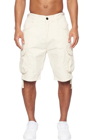 Crosshatch Heren Jamstar Cargo Korte Broek (Lichte steen)
