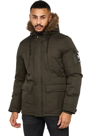 Crosshatch Heren Parkmoore Parka (Donkere )