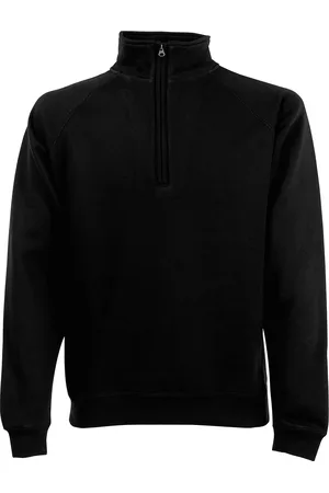Fruit Of The Loom Heren Klassiek 80/20 Rits Hals Sweatshirt
