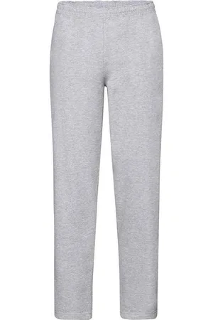 Fruit Of The Loom Uniseks Classic Heather Open Hem Joggingbroek voor Volwassenen (Heide )