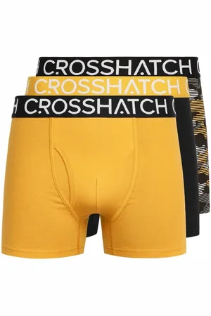 Crosshatch Heren Payso Boxershorts (Pack of 3)