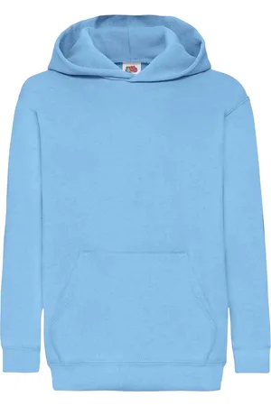 Fruit Of The Loom Oudere kinderen Unisex Classic 80/20 Hoodie (Hemelsblauw)