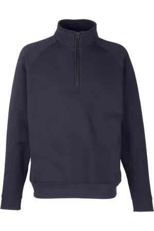 Fruit Of The Loom Volwassenen Unisex klassiek sweatshirt met ritssluiting (Deep Navy)