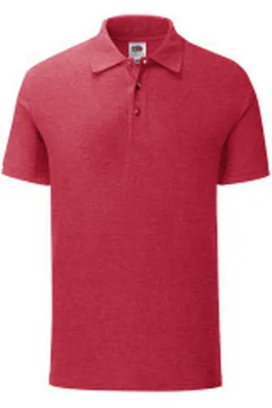 Fruit Of The Loom Heren Iconisch Poloshirt (Heide )