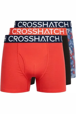 Crosshatch Heren Payso Boxershorts (Pack of 3)
