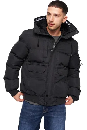 Crosshatch Heren Milwaka gewatteerde jas