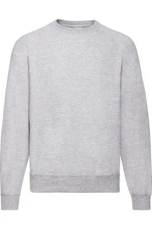 Fruit Of The Loom Heren Sweatshirt Heather (Heide )