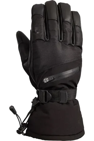 DLX Trespass Volwassen unisex Edonia lederen skihandschoenen