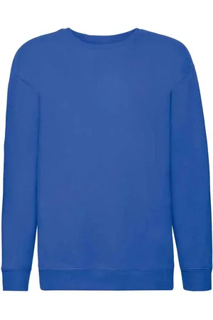 Fruit Of The Loom Sweatshirt met Drop Shoulder voor Kinderen/Kinderen (Koningsblauw)
