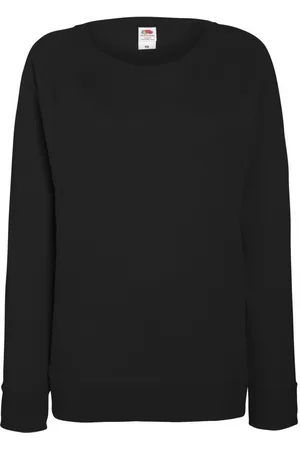 Fruit Of The Loom Dames Getailleerd lichtgewicht raglan sweatshirt (240 GSM)