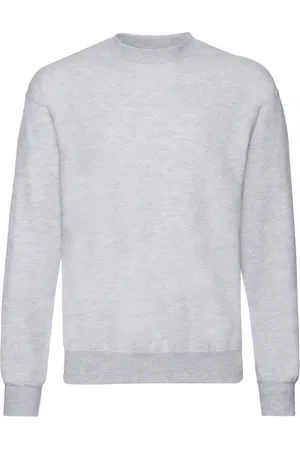 Fruit Of The Loom Unisex Sweatshirt met Klassieke Schouder (Heide )
