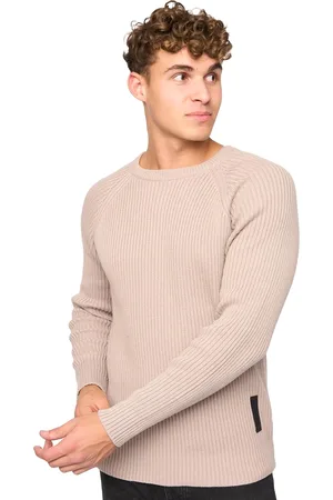 Crosshatch Heren Kramtax Gebreide Raglan Pullover