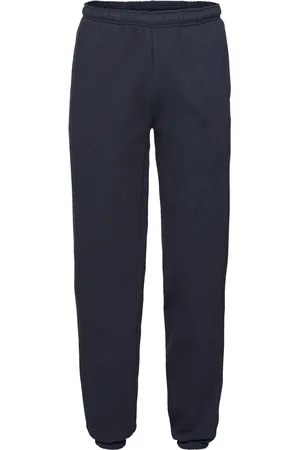 Fruit Of The Loom Heren Premium Joggingbroek met elastische manchetten (Deep Navy)