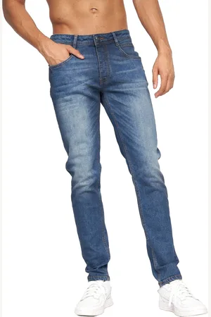 Crosshatch Heren Malcolm Slim Jeans (Stone Wash)