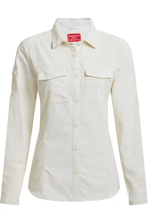 Craghoppers Dames/Dames Adventure III Nosilife Shirt Met Lange Mouwen (Zeezout)