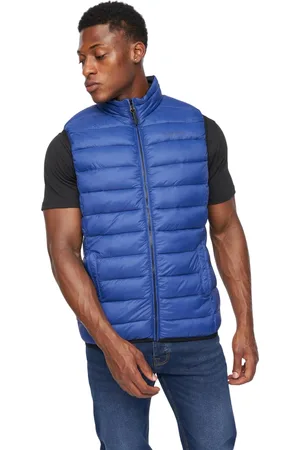Crosshatch Heren Gattering Gilet (Koningsblauw)