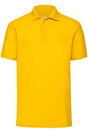 Fruit Of The Loom Heren Piqué Polo Shirt (Zonnebloem)