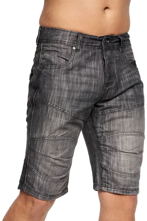 Crosshatch Heren Winston MVE Denim Shorts ( wassen)