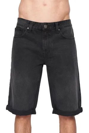 Crosshatch Heren Tillforth Denim Casual Shorts ( wassen)