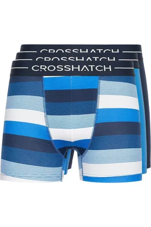 Crosshatch Heren Avocet Boxershorts (Set van 3) ( /Zwaar/Wit)