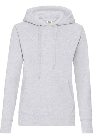 Fruit Of The Loom Dames/Dames Classic Hooded Lady Fit Sweatshirt (Heide )