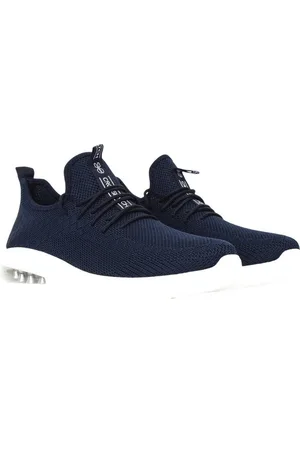 Crosshatch Heren Trevel Trainers (Marine)