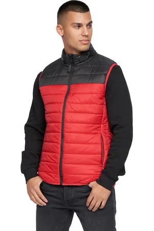 Crosshatch Heren Presnell Hoog Hals Gilet