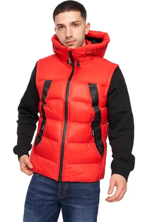 Crosshatch Heren Craystore Hooded Gilet