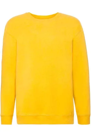 Fruit Of The Loom Sweatshirt met Drop Shoulder voor Kinderen/Kinderen (Zonnebloem)