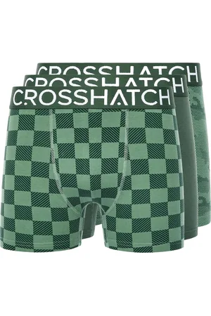 Crosshatch Heren Bresler Boxershorts (Set van 3)