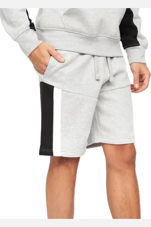 Crosshatch Heren Silicone Shorts (Grijze Mergel)