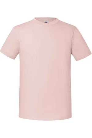 Fruit Of The Loom Heren Ringgesponnen Premium T-Shirt (Poederroos)