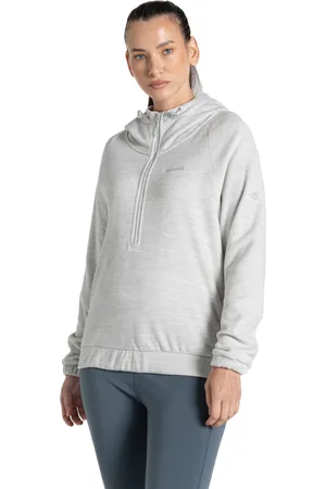 Craghoppers Dames/Dames Esk Half Zip Fleece Top (Maangrijs)