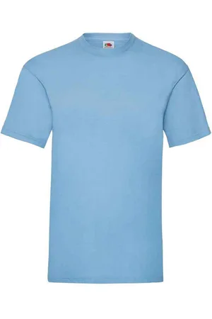 Fruit Of The Loom Heren Valueweight T-Shirt (Hemelsblauw)