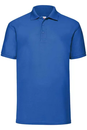 Fruit Of The Loom Heren Piqué Polo Shirt (Koningsblauw)
