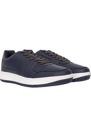 Crosshatch Heren Toribio Trainers (Marine)